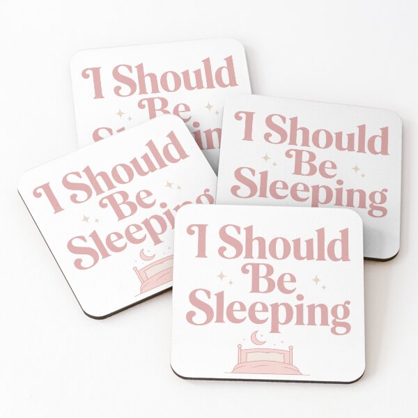 Item preview, I Should Be Sleeping Overthinking designed and sold by PINK FREE.