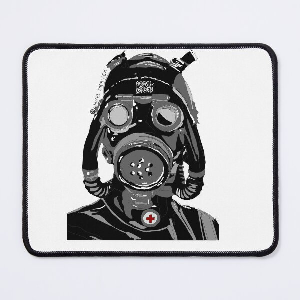 Item preview, Gas mask nurse designed and sold by Angel Dorvex Fetish Art.