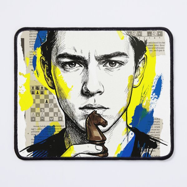 Item preview, Portrait of a Modern Chess Grandmaster designed and sold by TaruHonu.