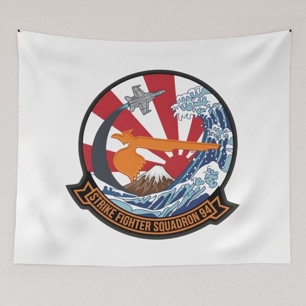 Item preview, VFA-94 "Mighty Shrikes" Japan Deployment Insignia designed and sold by CharlieDesings.