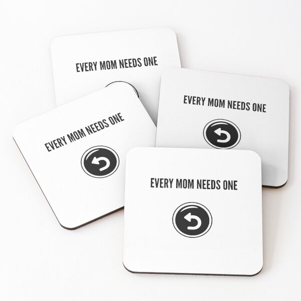 Item preview, Every Mom Needs One Undo Button designed and sold by Ruminare, LLC.