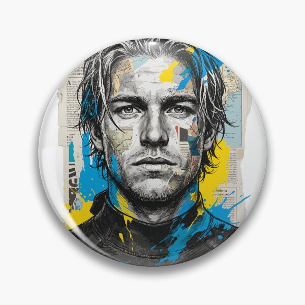 Item preview, Artistic Portrait of a Surfer in a Wetsuit designed and sold by TaruHonu.
