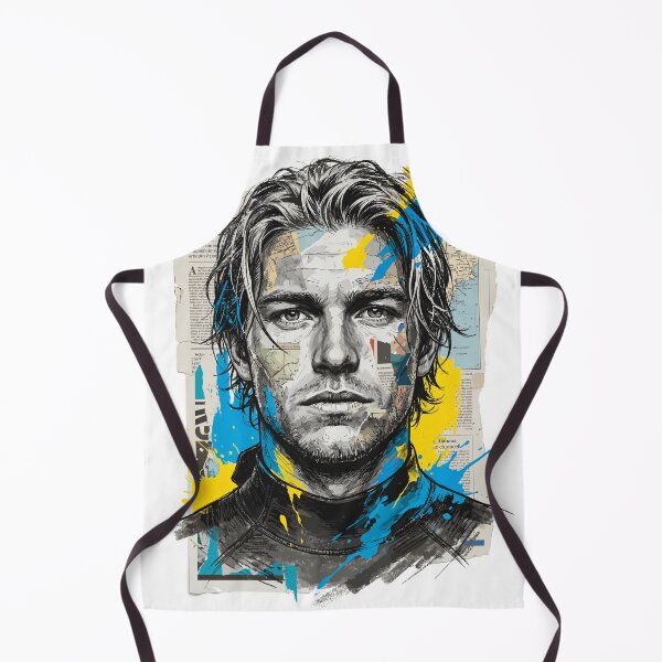 Item preview, Artistic Portrait of a Surfer in a Wetsuit designed and sold by TaruHonu.