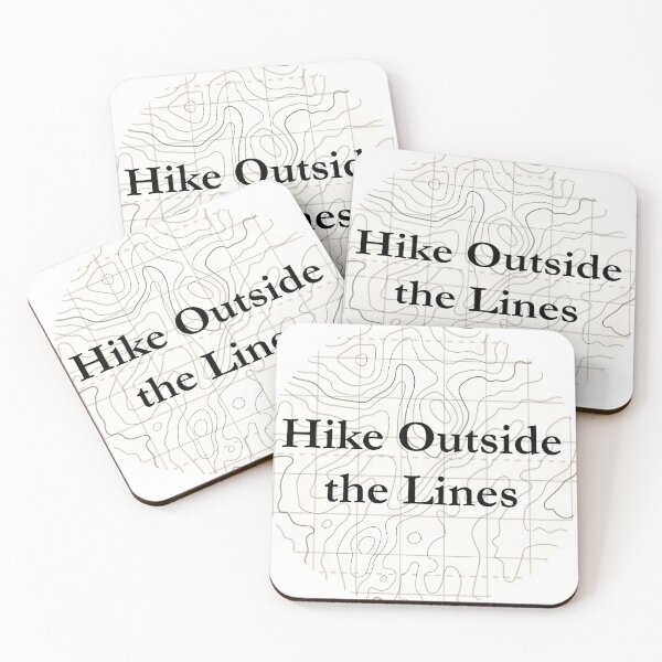 Item preview, Hike Outside the Lines designed and sold by Designs By RP.