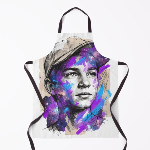 Item preview, Portrait of a Cosmic Youth with Galaxy designed and sold by Honu2025.