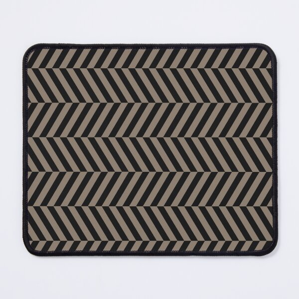 Item preview, Black And Taupe Herringbone Pattern designed and sold by pattern-archive.