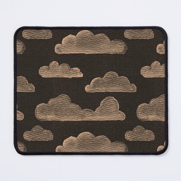 Item preview, Dreamtime Clouds Watercolor Pattern - Coal + Melon designed and sold by Irene Estelle.