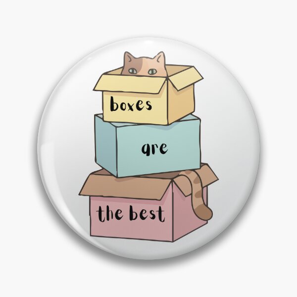 Item preview, Boxes Are The Best. designed and sold by Dinasshop.