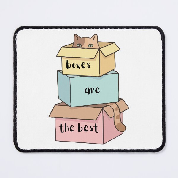 Item preview, Boxes Are The Best. designed and sold by Dinasshop.