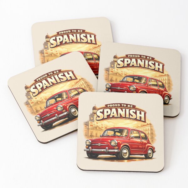 Item preview, Proud to Be Spanish Vintage City Car designed and sold by Retro Arabica.