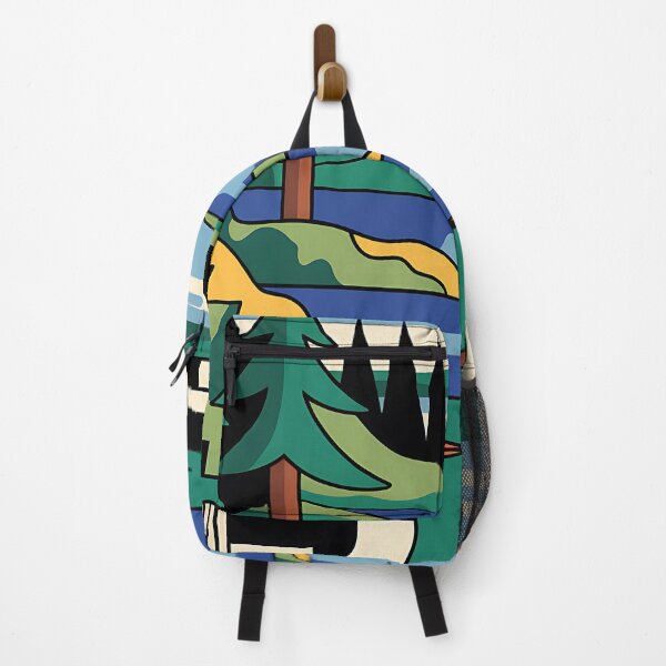 Item preview, Minnesota - Land of 10000 Lakes - Vintage travel poster in the style of Fernand Léger designed and sold by PrintableTravel.