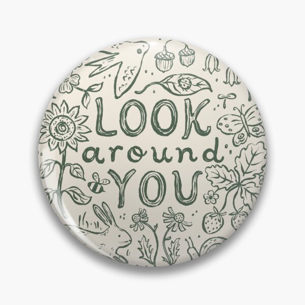 Item preview, Look Around You - Nature Drawing designed and sold by ohjessmarie.