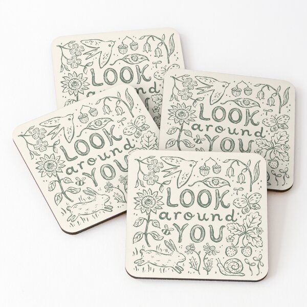 Item preview, Look Around You - Nature Drawing designed and sold by ohjessmarie.