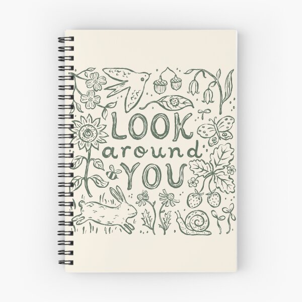 Item preview, Look Around You - Nature Drawing designed and sold by ohjessmarie.