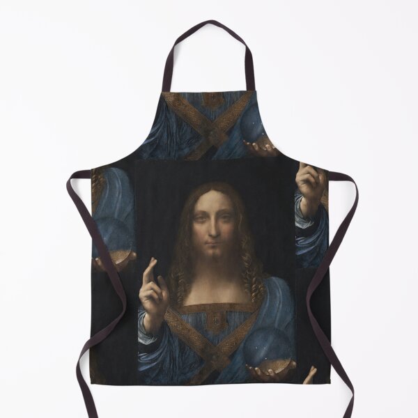 Item preview, Salvator Mundi by Leonardo da Vinci Renaissance Jesus Christ Portrait Poster designed and sold by artofuniverse.