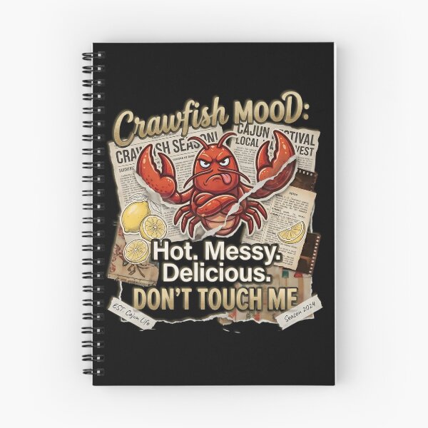 Item preview, Angry Crawfish Mood Don't Touch Me Funny Cajun Boil T-Shirt Design Graphic  designed and sold by justyna-s28.