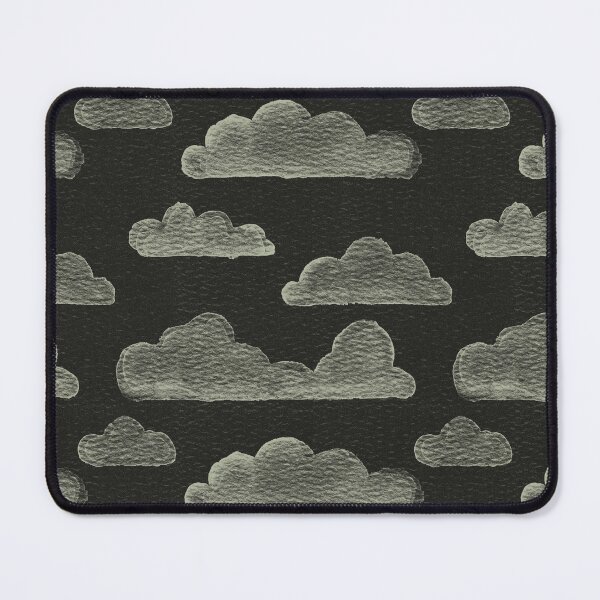 Item preview, Dreamtime Clouds Watercolor Pattern - Coal + Tea designed and sold by Irene Estelle.