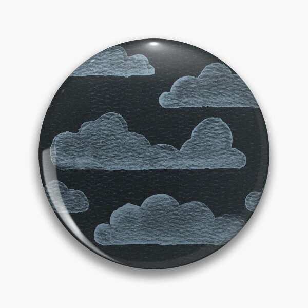 Item preview, Dreamtime Clouds Watercolor Pattern - Coal + Sky designed and sold by Irene Estelle.