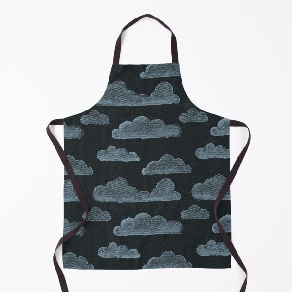 Item preview, Dreamtime Clouds Watercolor Pattern - Coal + Sky designed and sold by Irene Estelle.