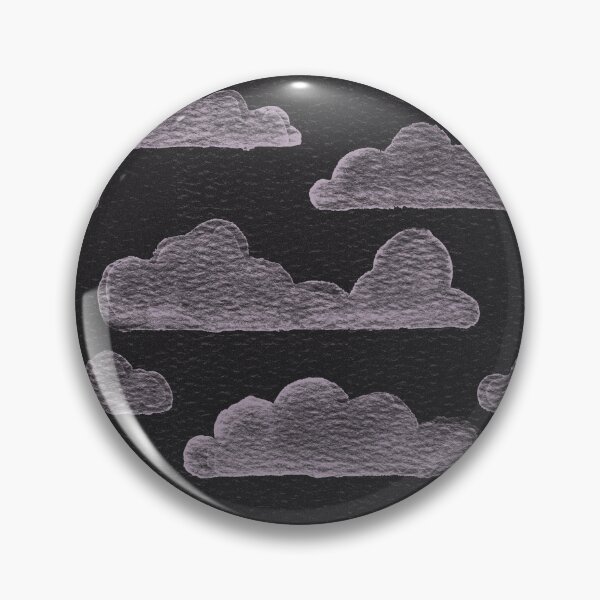 Item preview, Dreamtime Clouds Watercolor Pattern - Coal + Dust designed and sold by Irene Estelle.