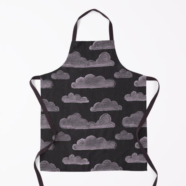Item preview, Dreamtime Clouds Watercolor Pattern - Coal + Dust designed and sold by Irene Estelle.