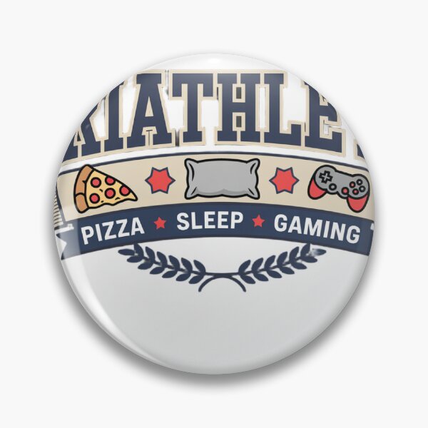 Item preview, Triathlete - pizza, sleep , gaming designed and sold by otaku.edwardj.