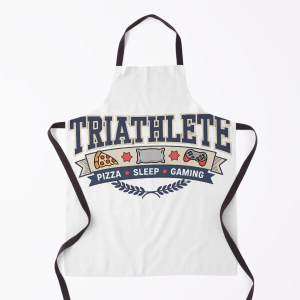 Item preview, Triathlete - pizza, sleep , gaming designed and sold by otaku.edwardj.
