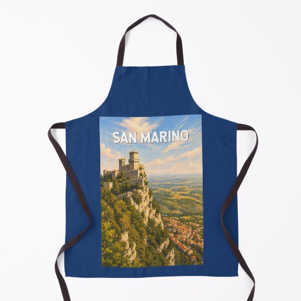 Item preview, San Marino Illustration Travel Art Vintage designed and sold by KrisSidDesigns.