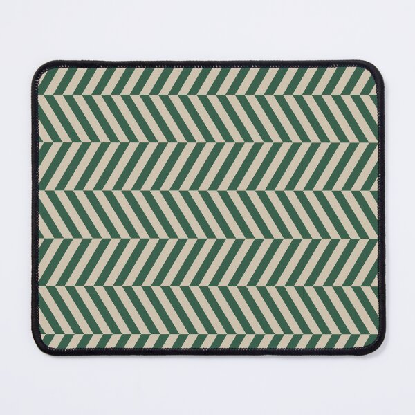 Item preview, Green And Sand Herringbone Pattern designed and sold by pattern-archive.