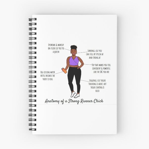 Item preview, Anatomy of a Strong Runner Chick II designed and sold by Sara Brekke.