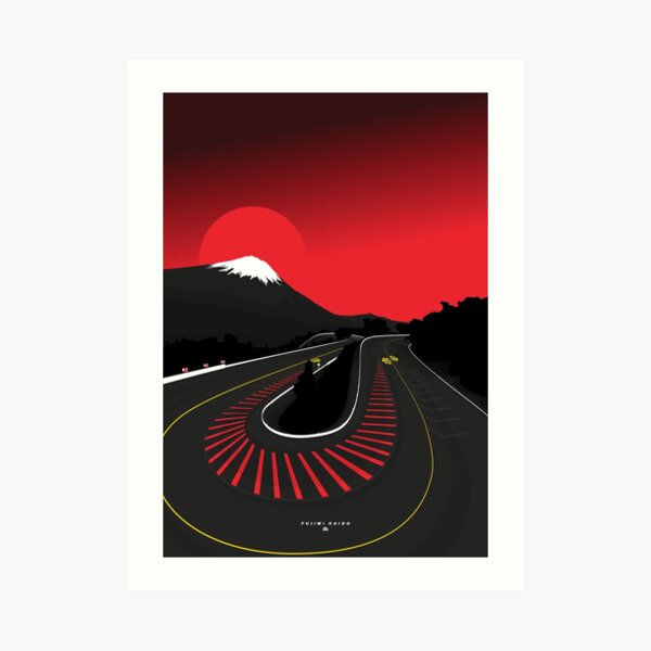 Fujimi Kaido Art Print