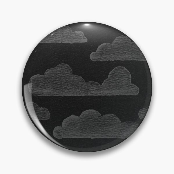 Item preview, Dreamtime Clouds Watercolor Pattern - Coal + Slate designed and sold by Irene Estelle.