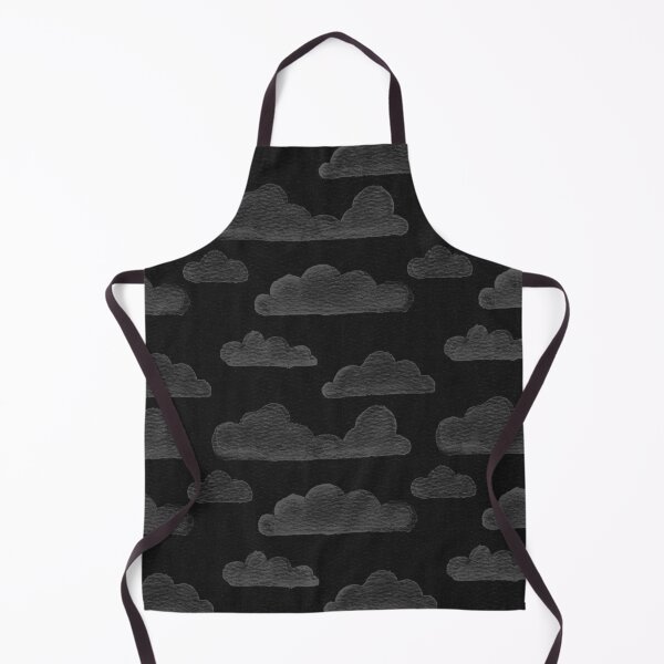 Item preview, Dreamtime Clouds Watercolor Pattern - Coal + Slate designed and sold by Irene Estelle.