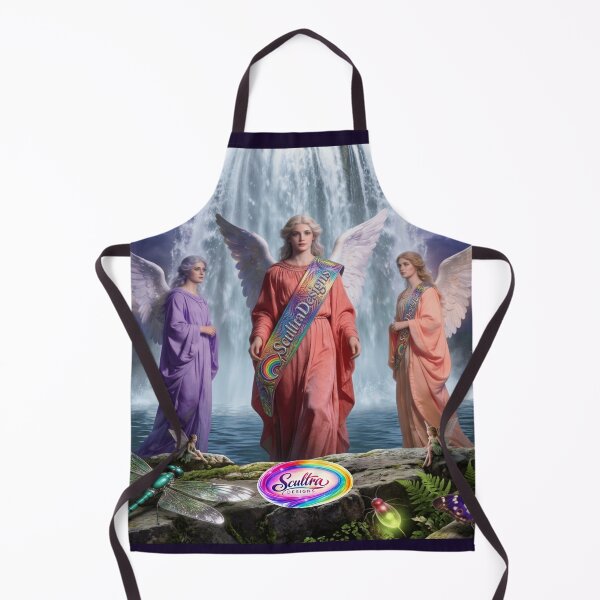 Item preview, Rainbow Angel Trio Fantasy Art designed and sold by SCULTRADESIGNS.