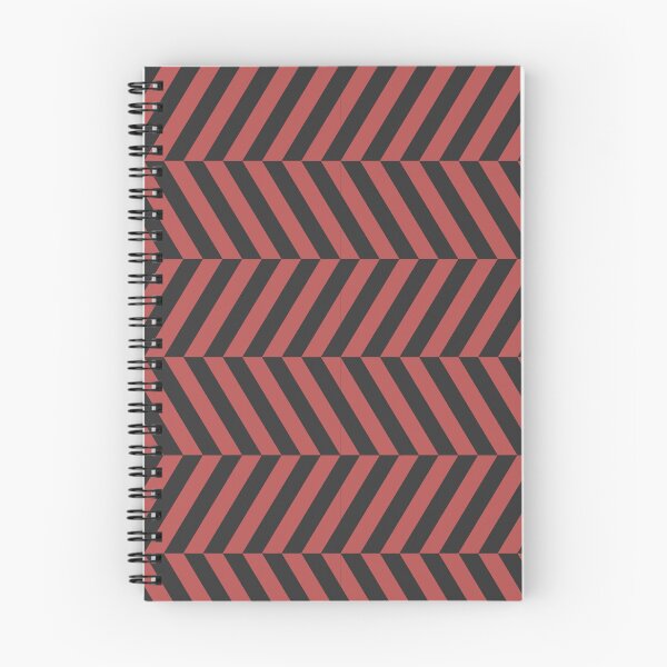 Item preview, Red And Charcoal Herringbone Pattern designed and sold by pattern-archive.