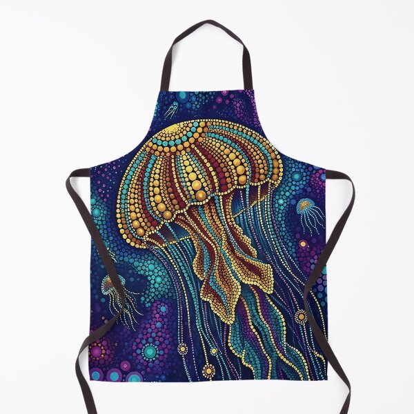 Item preview, Cyberpunk Magical Jelly fish - Underwater world designed and sold by Drishya-Designs.