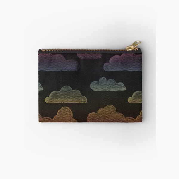 Item preview, Dreamtime Clouds Watercolor Pattern - Coal + Rainbow Sunset designed and sold by Irene Estelle.