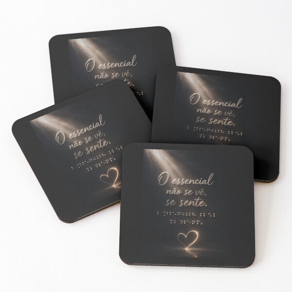 Item preview, O Essencial Não Se Vê, Se Sente | The Essential Is Felt designed and sold by MotivArtes.