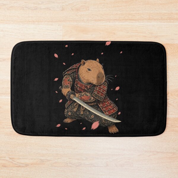 Item preview, Capybara Samurai x2 designed and sold by capybaraxshop.