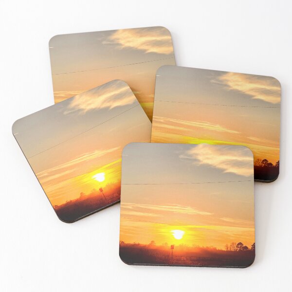 Item preview, Golden Sunset Over Silhouetted Trees designed and sold by Stacey's unpromised.