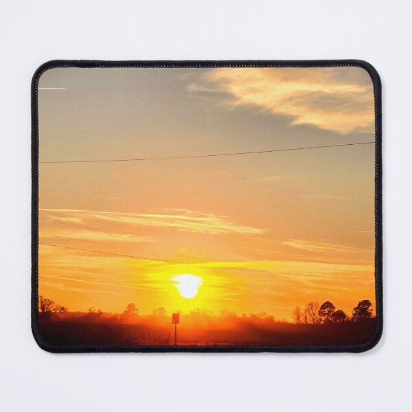 Item preview, Golden Sunset Over Silhouetted Trees designed and sold by Stacey's unpromised.