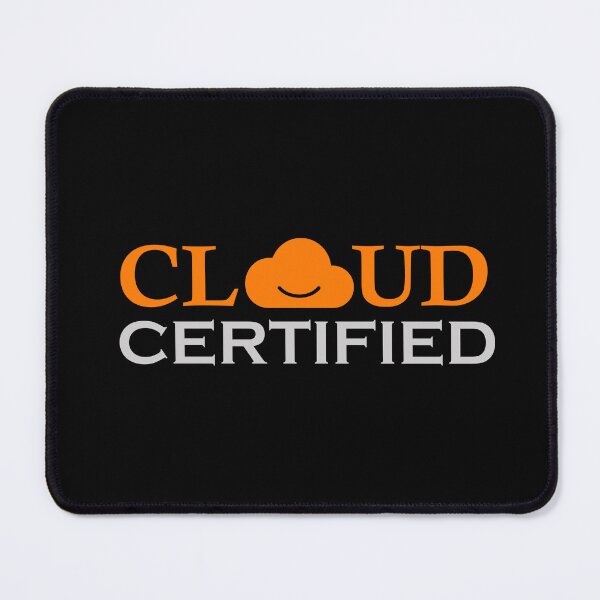Item preview, Cloud Certified Design | AWS colors | Stickers, T-Shirts, Mugs, Backpacks, Pins, Notebooks & More designed and sold by I am Certified Designs.