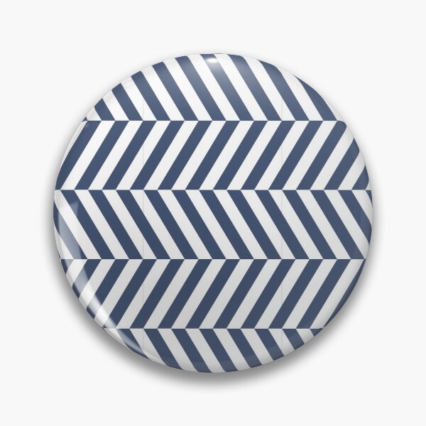 Item preview, White And Blue Herringbone Pattern designed and sold by pattern-archive.