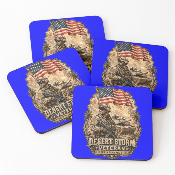 Item preview, Operation Desert Storm Veteran Forged in Sand and Steel designed and sold by fantasticdesign.