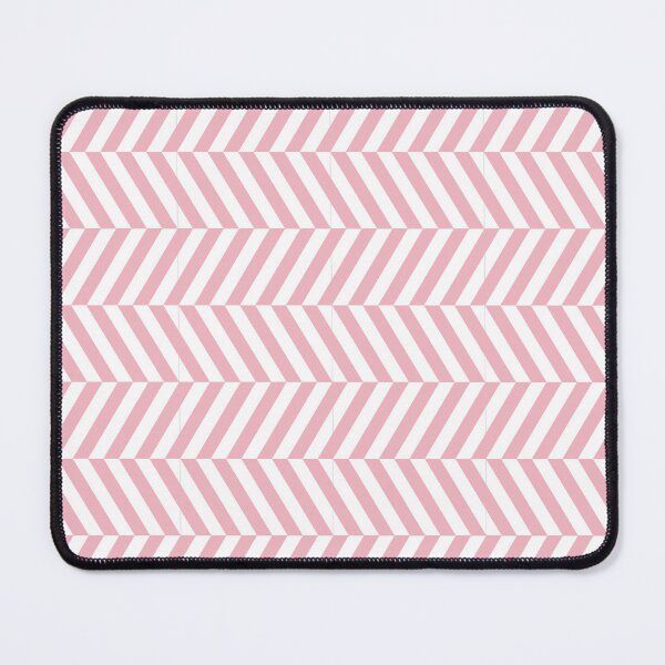 Item preview, White And Blush Herringbone Pattern designed and sold by pattern-archive.