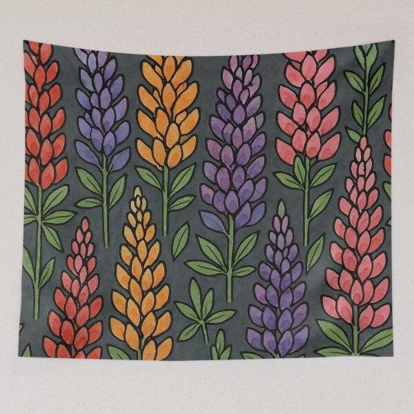 Item preview, Lupine Flowers  designed and sold by GraphicsClub.