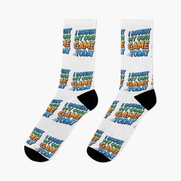 Item preview, I Bought My Own Game Today Funny Gamer Quote designed and sold by Dzblack.
