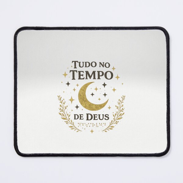 Item preview, Tudo no Tempo de Deus | Everything in God’s Time Braille Moon Design designed and sold by MotivArtes.
