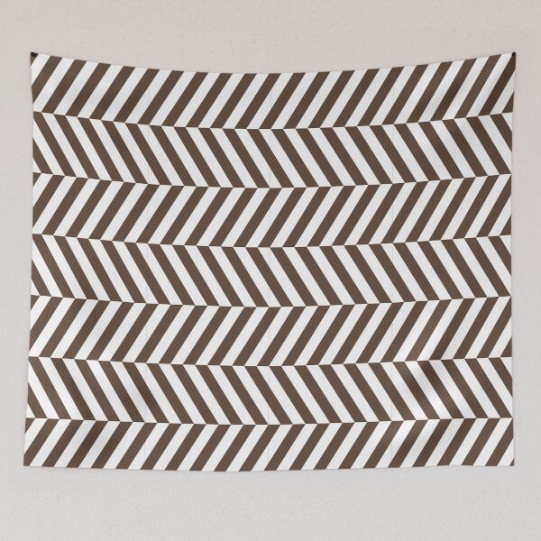 Item preview, White And Brown Herringbone Pattern designed and sold by pattern-archive.