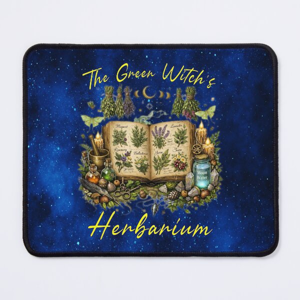Item preview, The Green Witch’s Herbarium • Mystical Botanical Grimoire designed and sold by MysticOzzy.